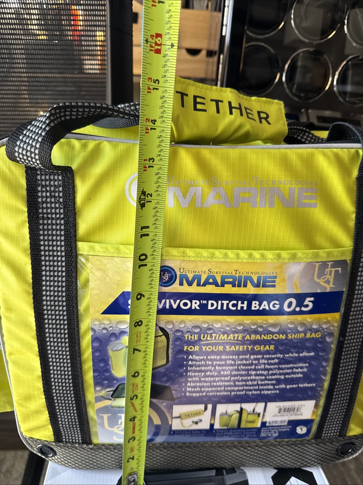 Ultimate Survival Technologies Survivor Marine Ditch Bag 0.5 Two Person,Bag Only