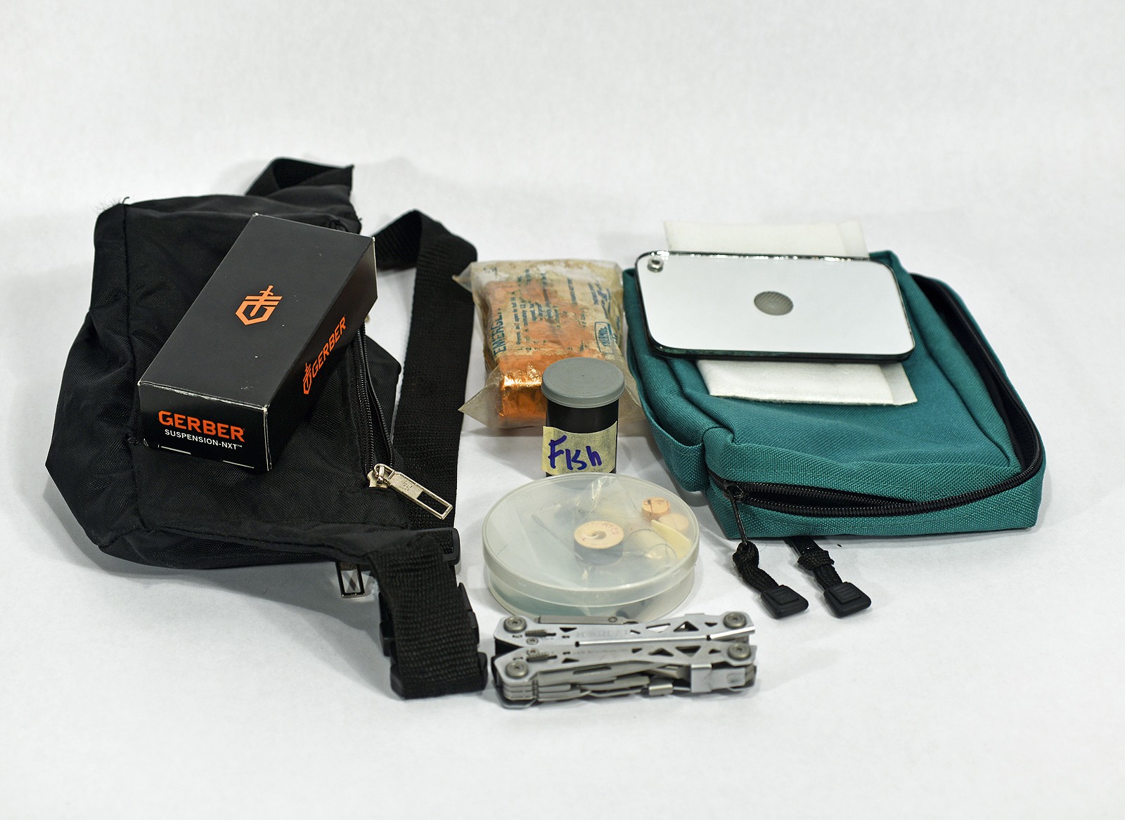 Survival Kit ~ Fire ~ Fish ~ First Aid ~ Direction & Rescue