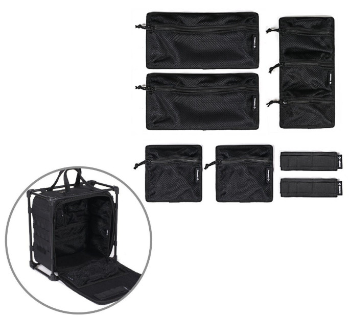 Helinox Tactical Field Office M Inner Pouch Set Organizer Genuine Black
