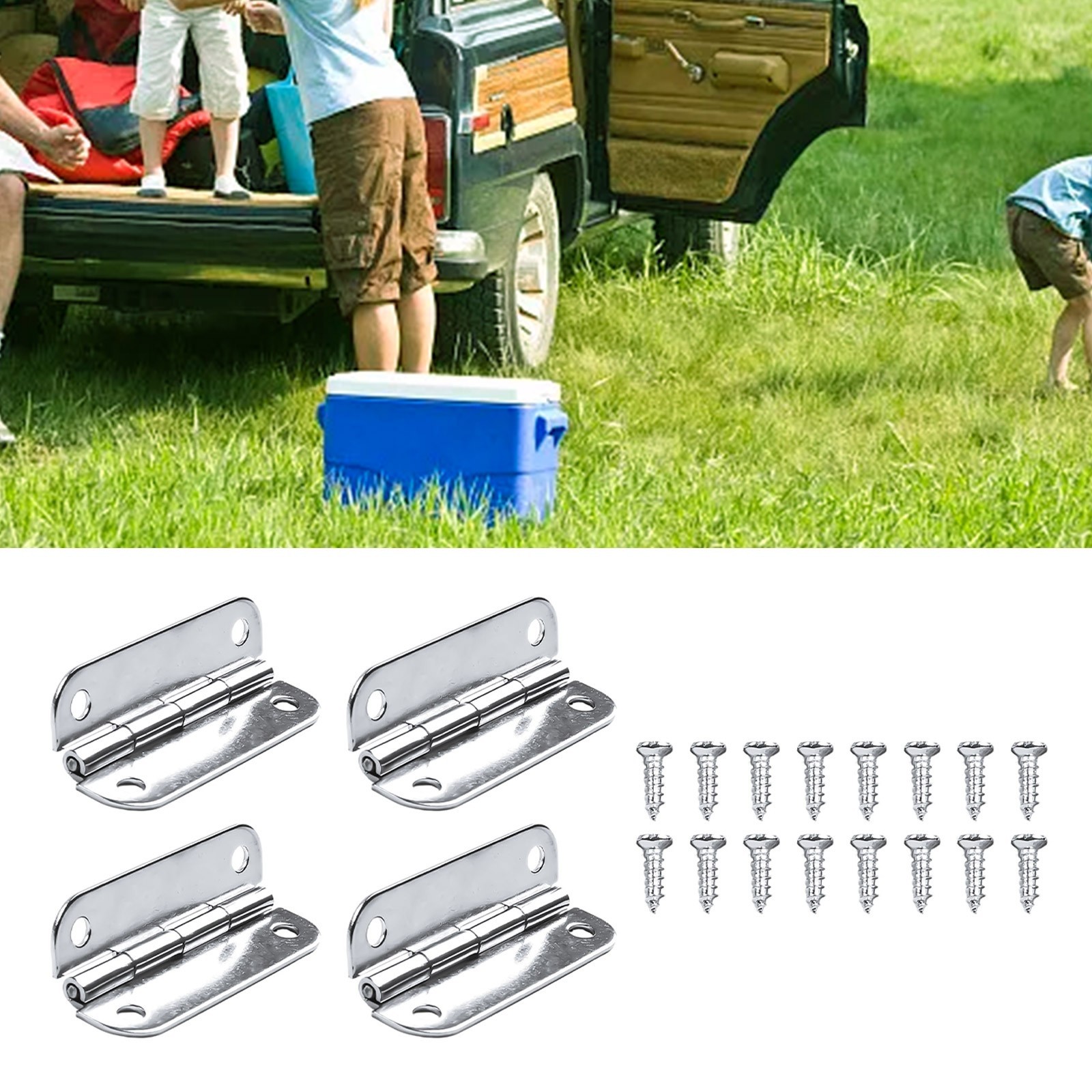 Brand New Cooler Hinges Screws 4Pack Cooler For Igloo Ice Chests Hinges