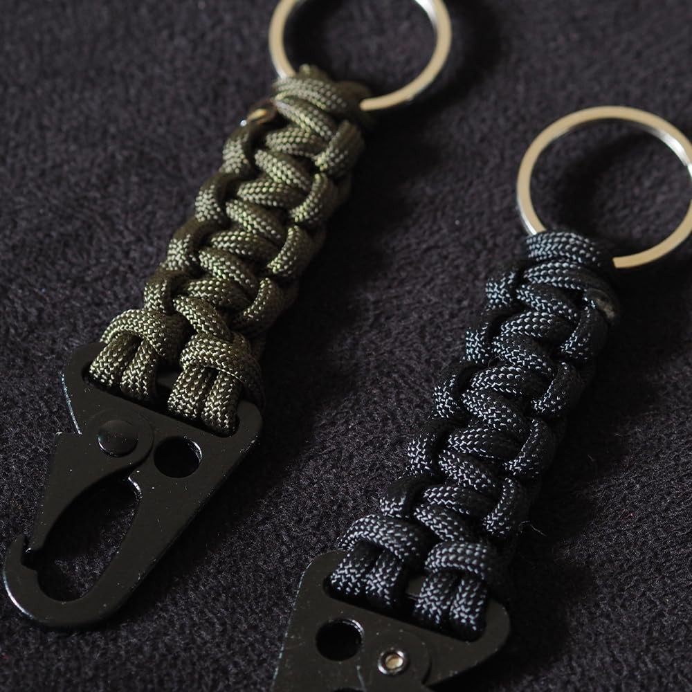 Paracord 550 lb, 7 Strand Rope 1000ft 1000ft/300m, Black