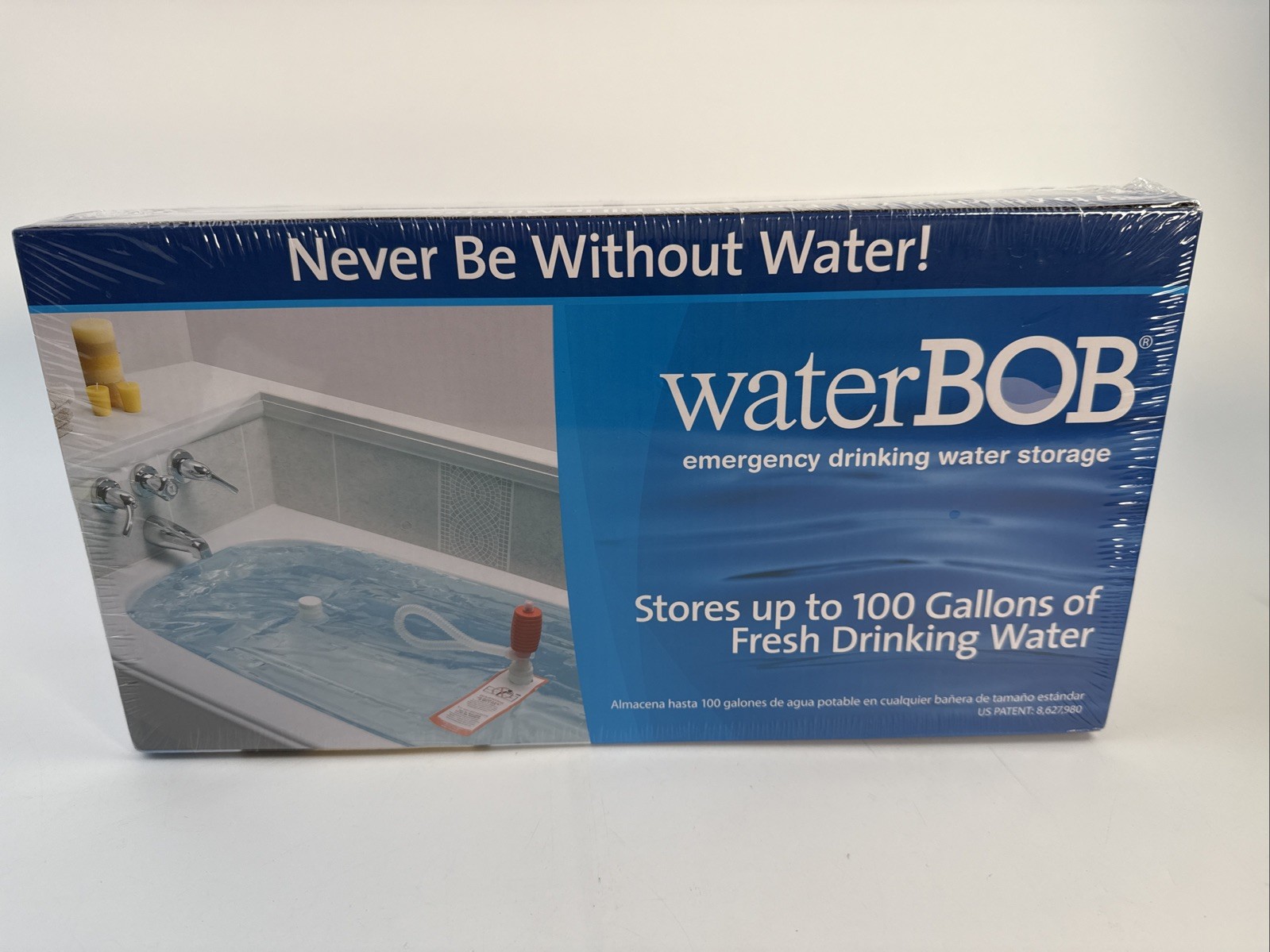 WaterBOB Emergency Drinking Water 100 Gallons Storage Survival SEALED
