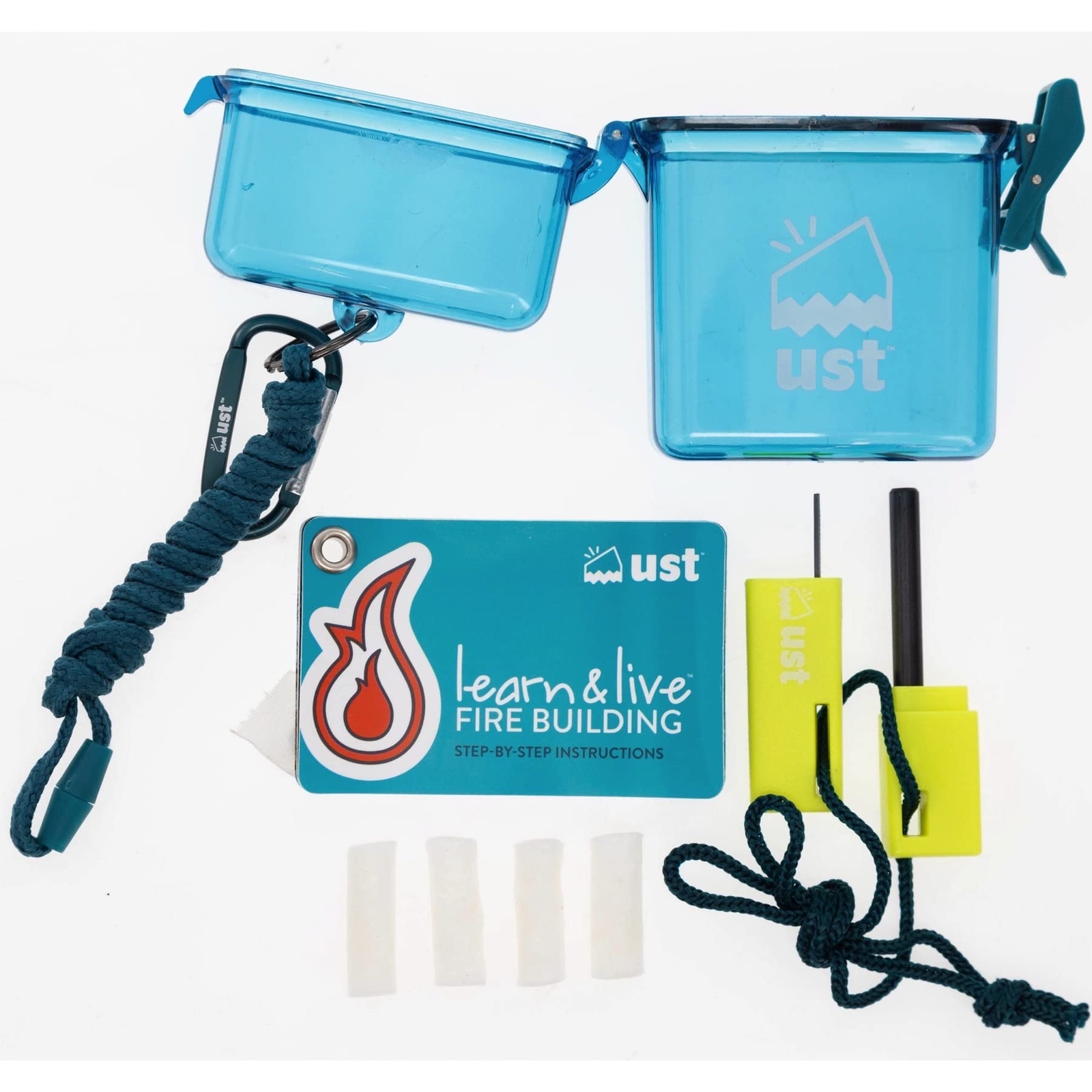 New UST Learn & Live Fire Starting Kit 1156864