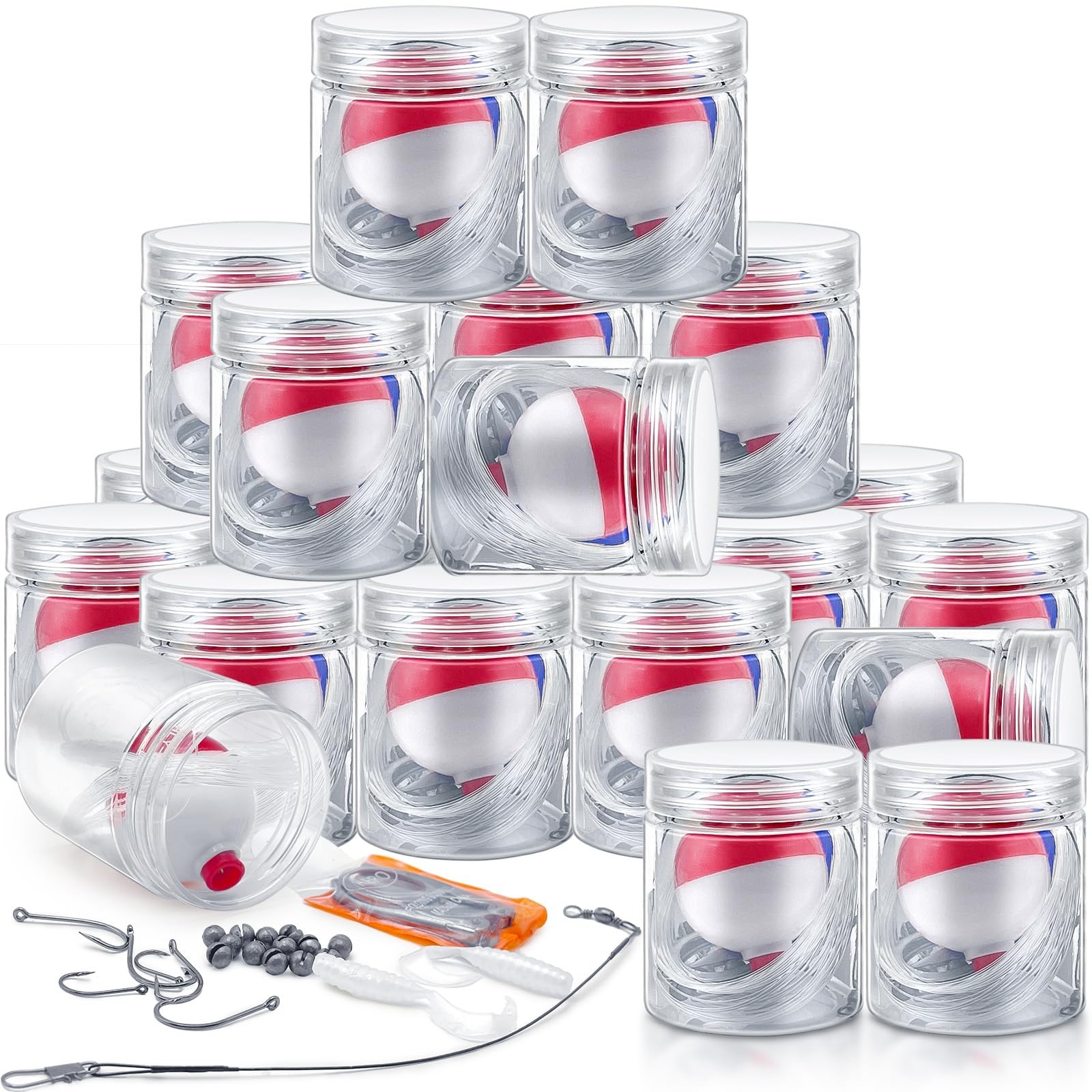 Mini Fishing Kits Bulk for Kids 9-14 Christmas Shoebox Fillers Emergency Fishing