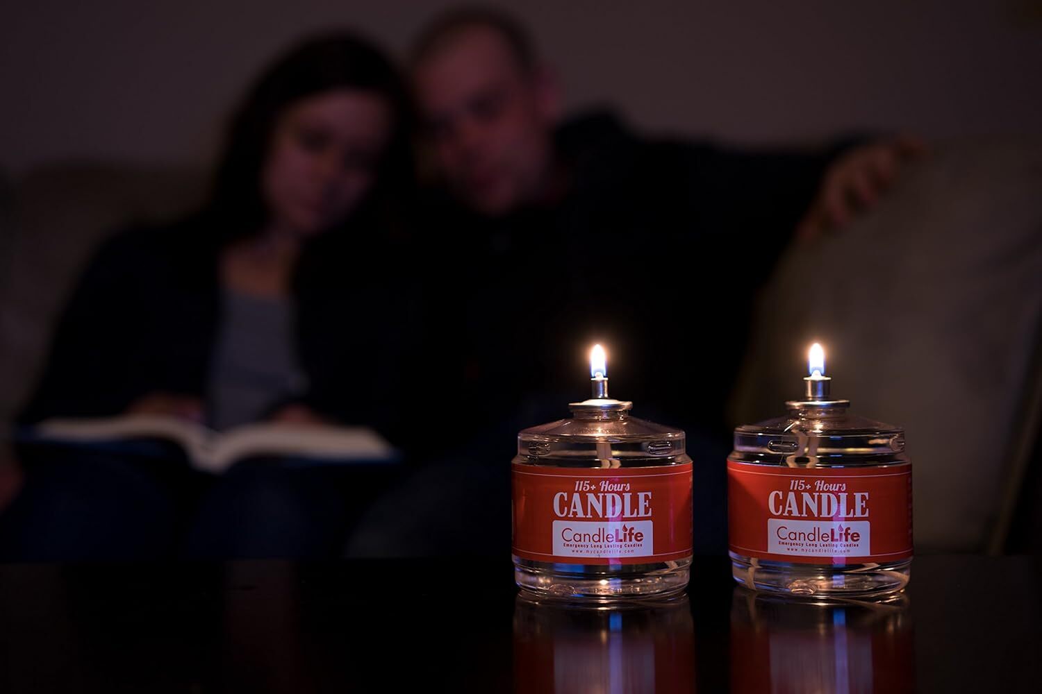 115-Hour Emergency Survival Candles – Long Burning, Unscented, Clean Burning