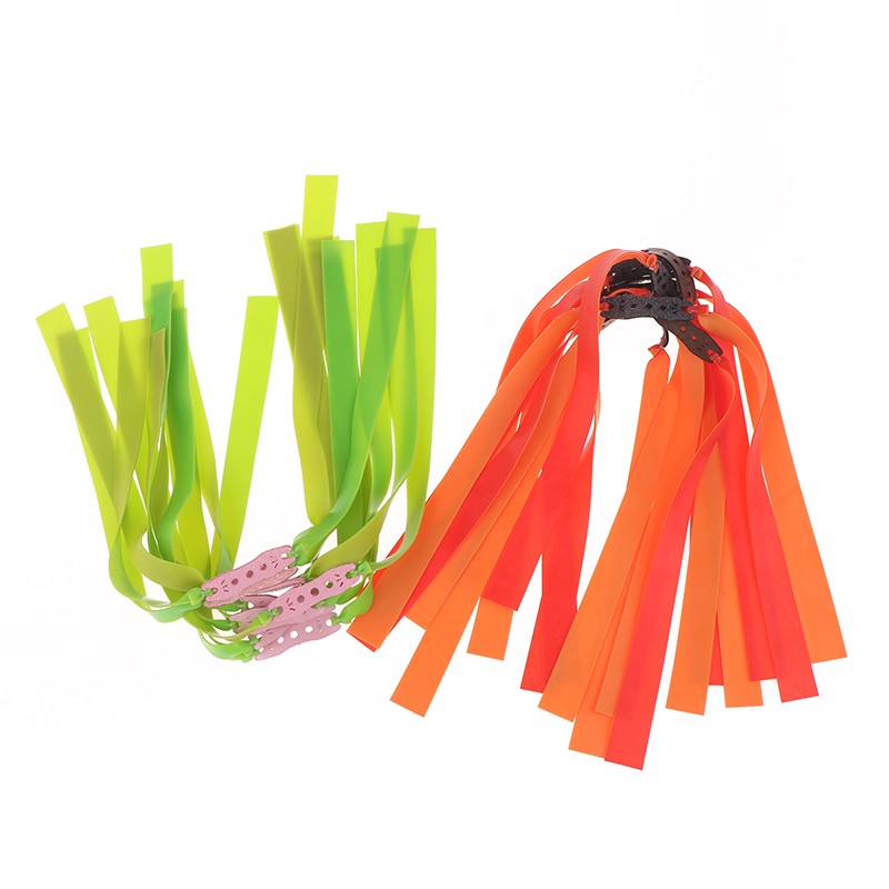 10Pcs Slingshot Flat Rubber Band 1.0mm Hunting Catapult Shooting Accessories