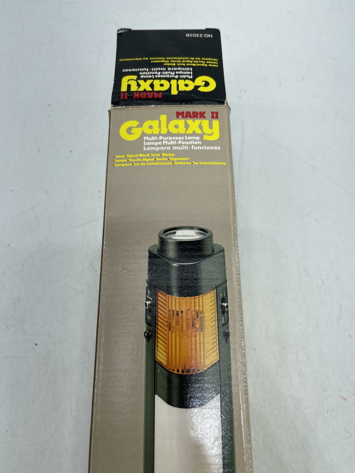 New in Box. Galaxy Mark II Multi-Purposes Lamp Model # – 2203B