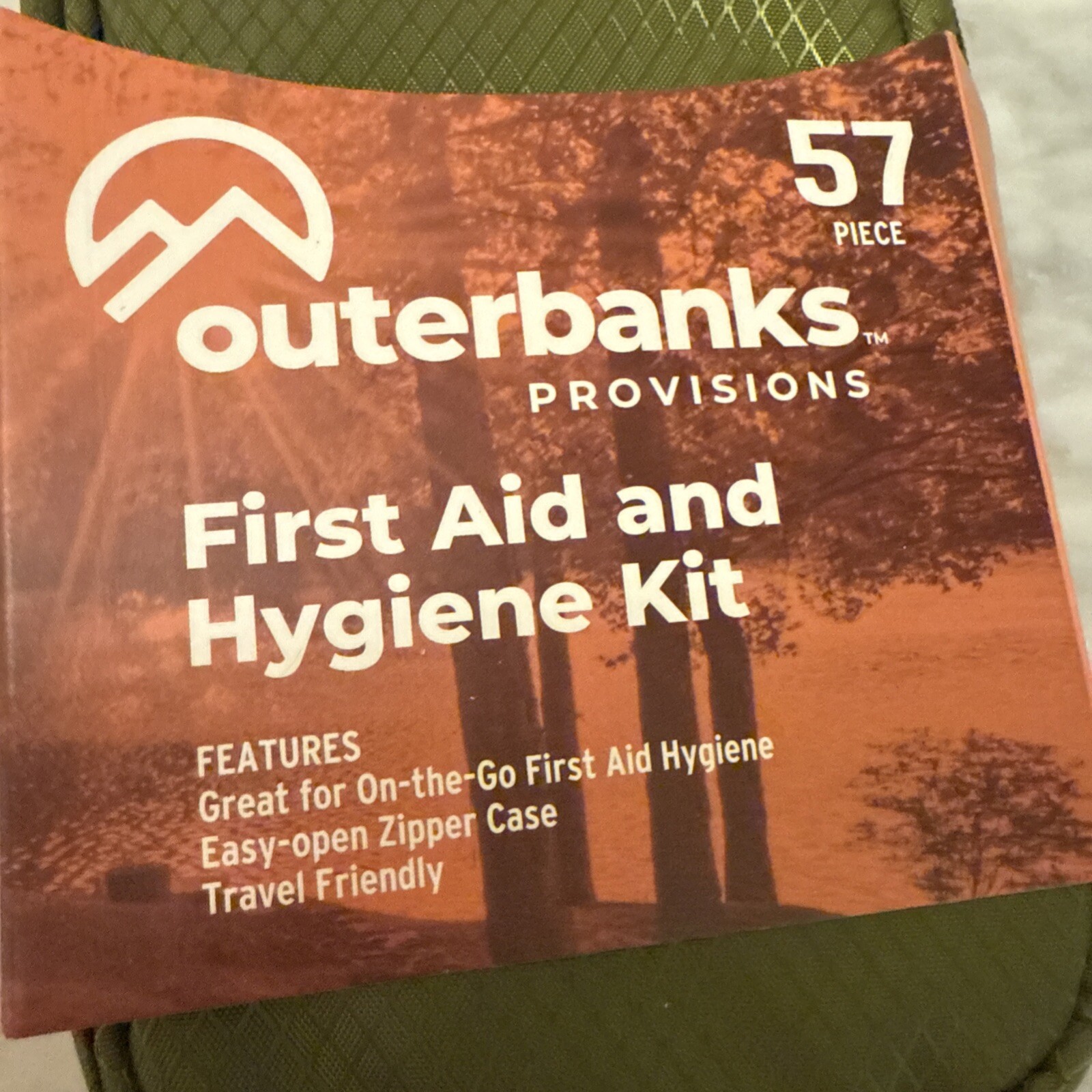 New And Sealed Outerbanks First Aid and Hygiene 57 Pieces Kit Survival
