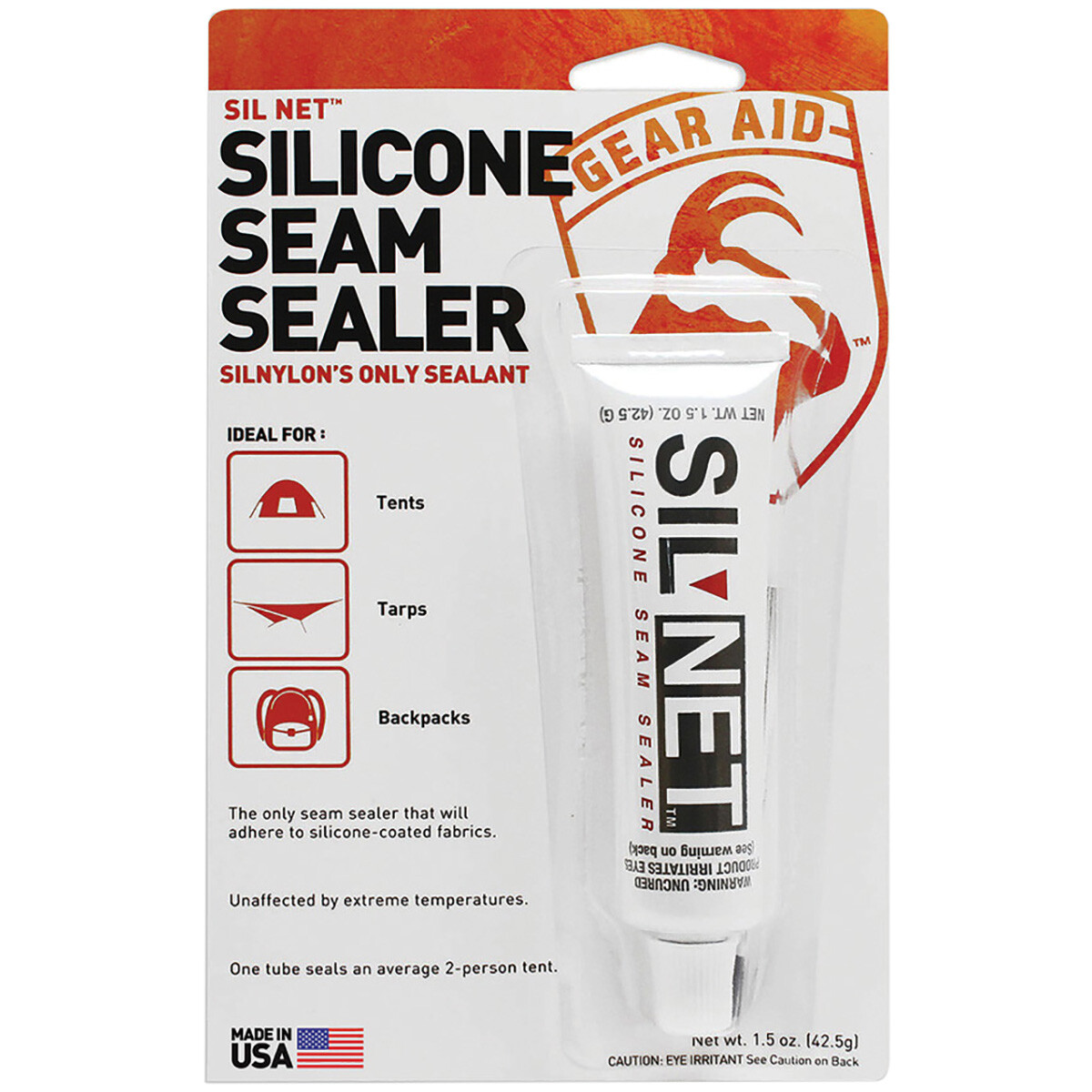 Gear Aid Seam Grip 1.5 oz. SIL Silicone Tent Sealant