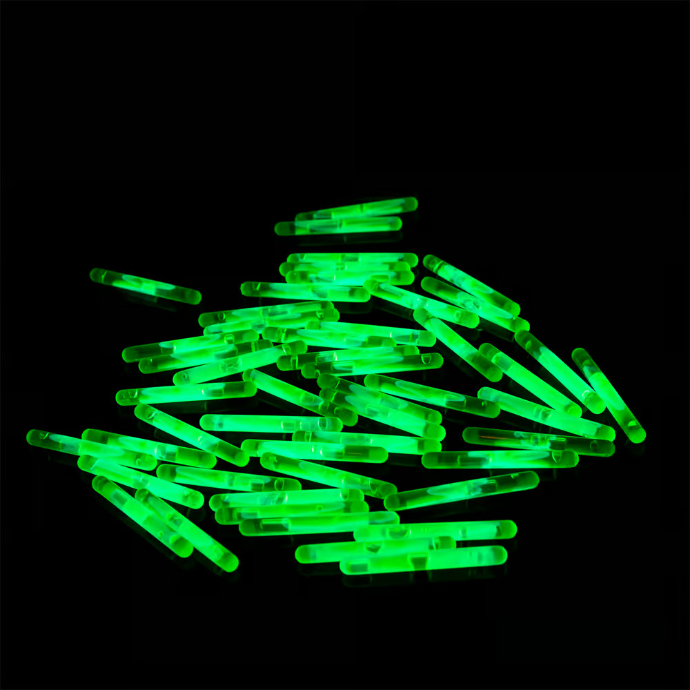 Trailblazer Bug Out Mini Tracking Glowstick 25pk Green. 1.5″ Length. Ships Free.