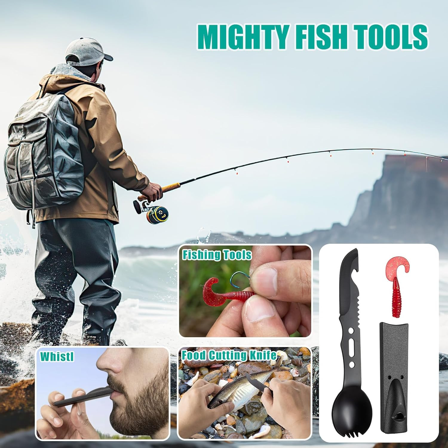 20in1 Survival Kit Tactical Emergency Gear Camping Outdoor EDC Tool Set