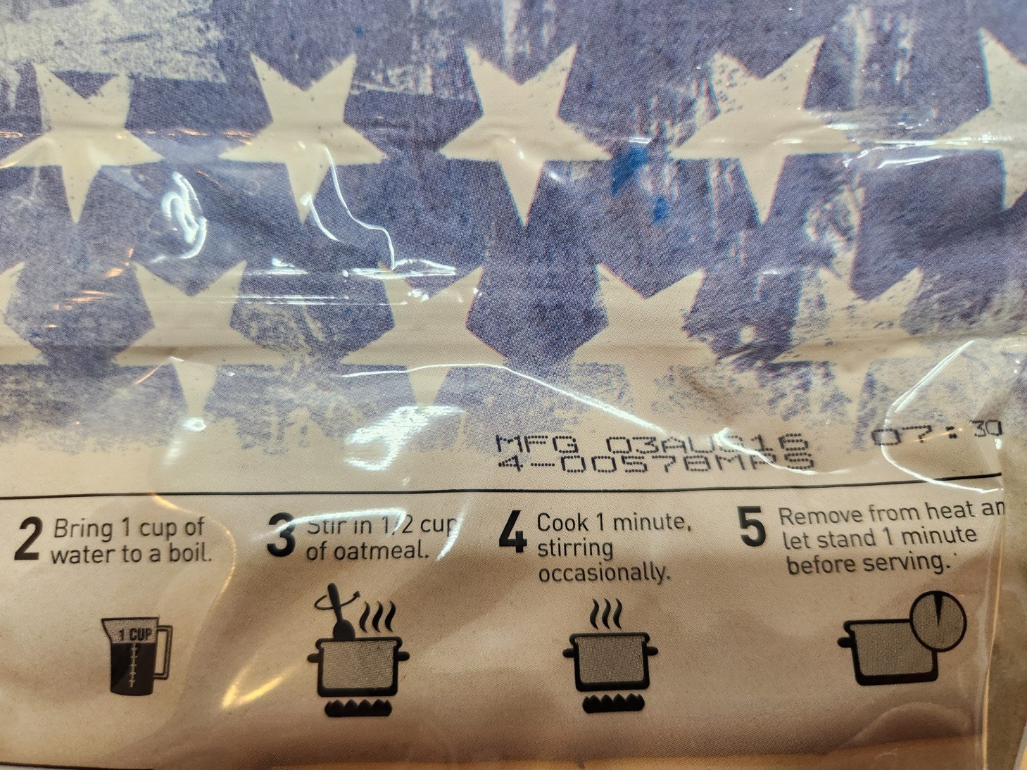 Set of 5 Patriot Pantry Emergency Food Stores