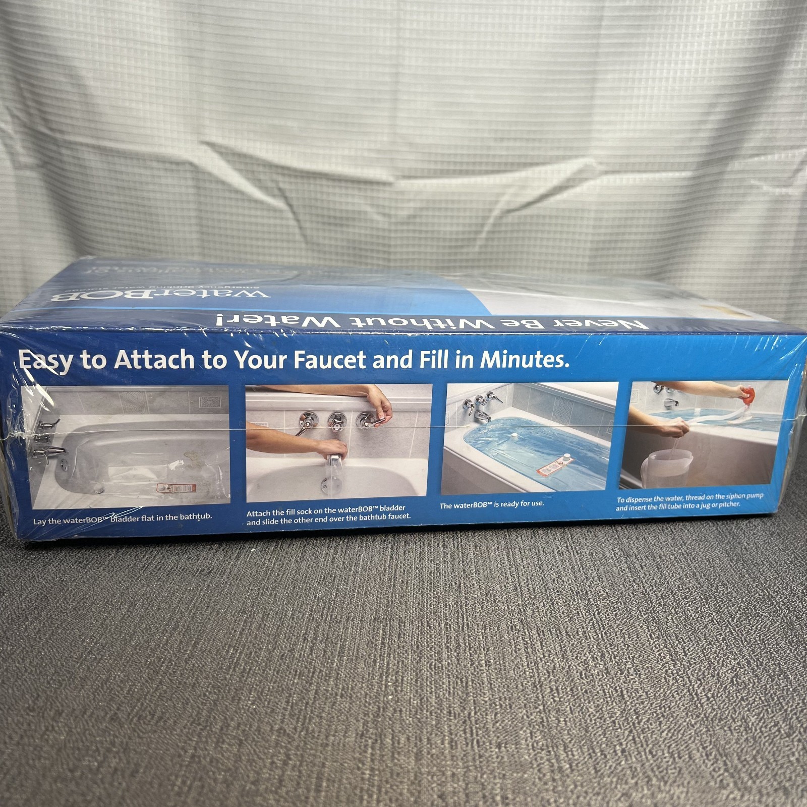 Water BOB Survival Emergency Drinking Fresh Water Storage 100-Gallons Kit – New