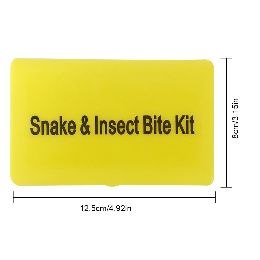 Venom Extractor Pump Outdoor Snake Mosquito Bee Bite Suction First Aid Tool