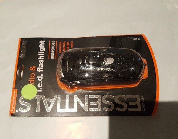Emergency Essentials CLL530 Emergency Radio Wavelength Hand Powered Radio
