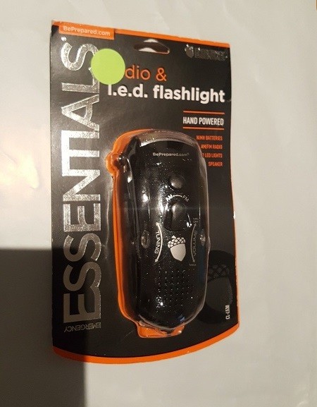 Emergency Essentials CLL530 Emergency Radio Wavelength Hand Powered Radio