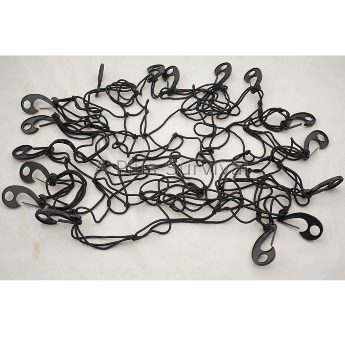 Car Truck Roof Rack Moving Cargo Bungee Net Spider Web 4′ x 6′ Hooks Tie Downs