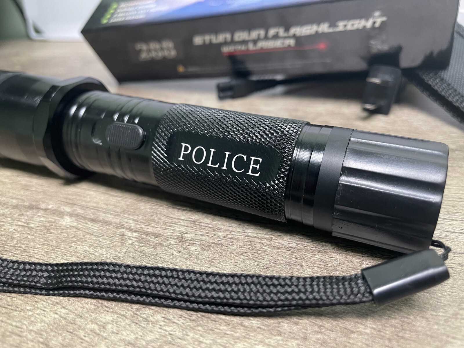 Kentucky Tactical STUN GUN Electric TYPE 288 LED LASER Police Style Self Defense