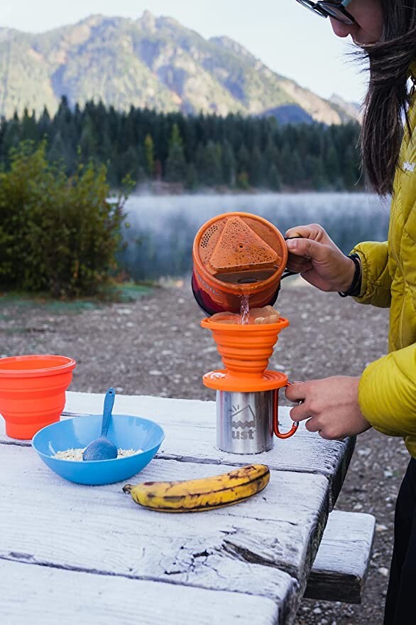 UST Collapsible Flexware Coffee Drip BPA Free Cookware Camping Survival Gear
