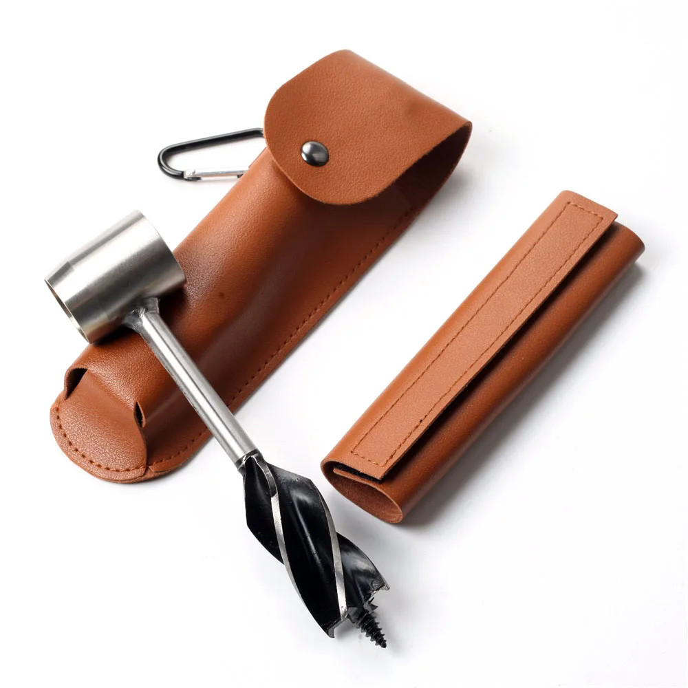 Drill Bit Protection Sleeve Auger Wrench Outdoor Survival Hand Drill Survival Ge