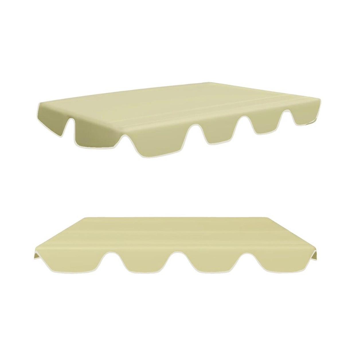 Two Or Three Seater Waterproof Oxford Fabric Canopy For Garden Swing Seat Cover
