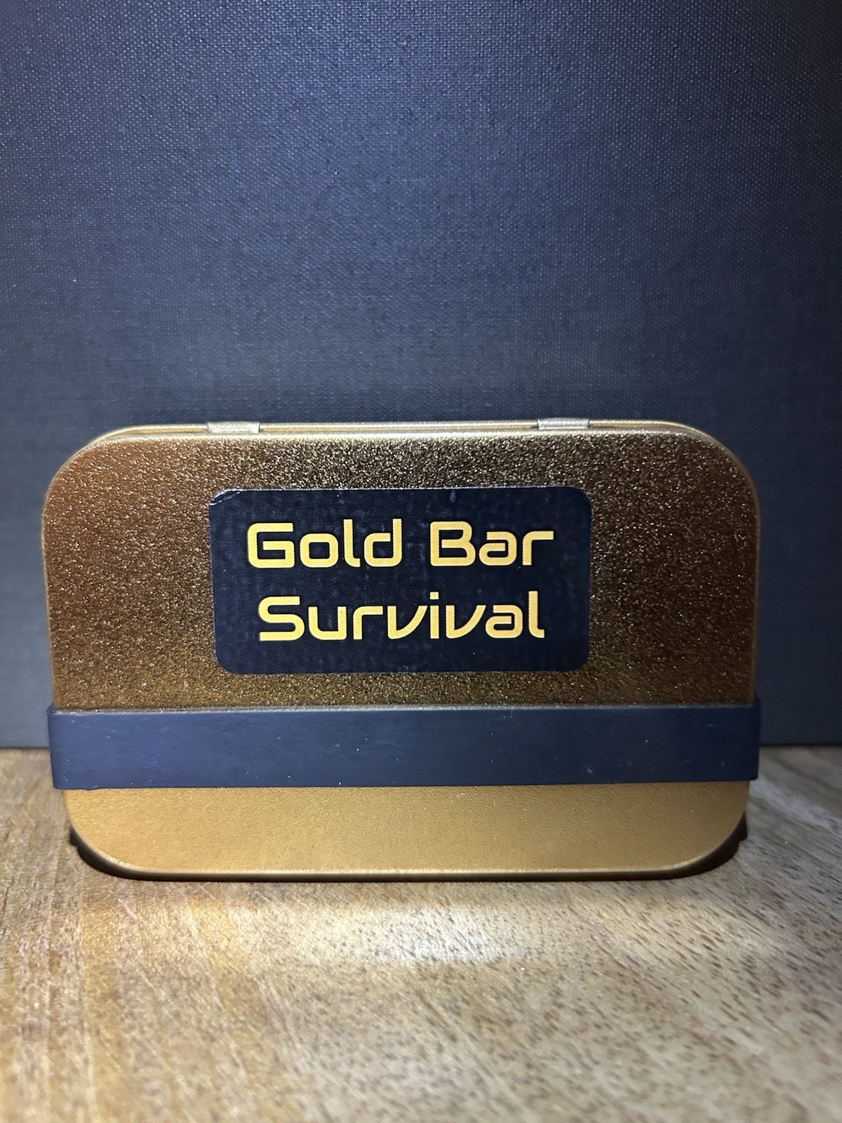 Gold Bar Survival Tin For Emergency Preparedness