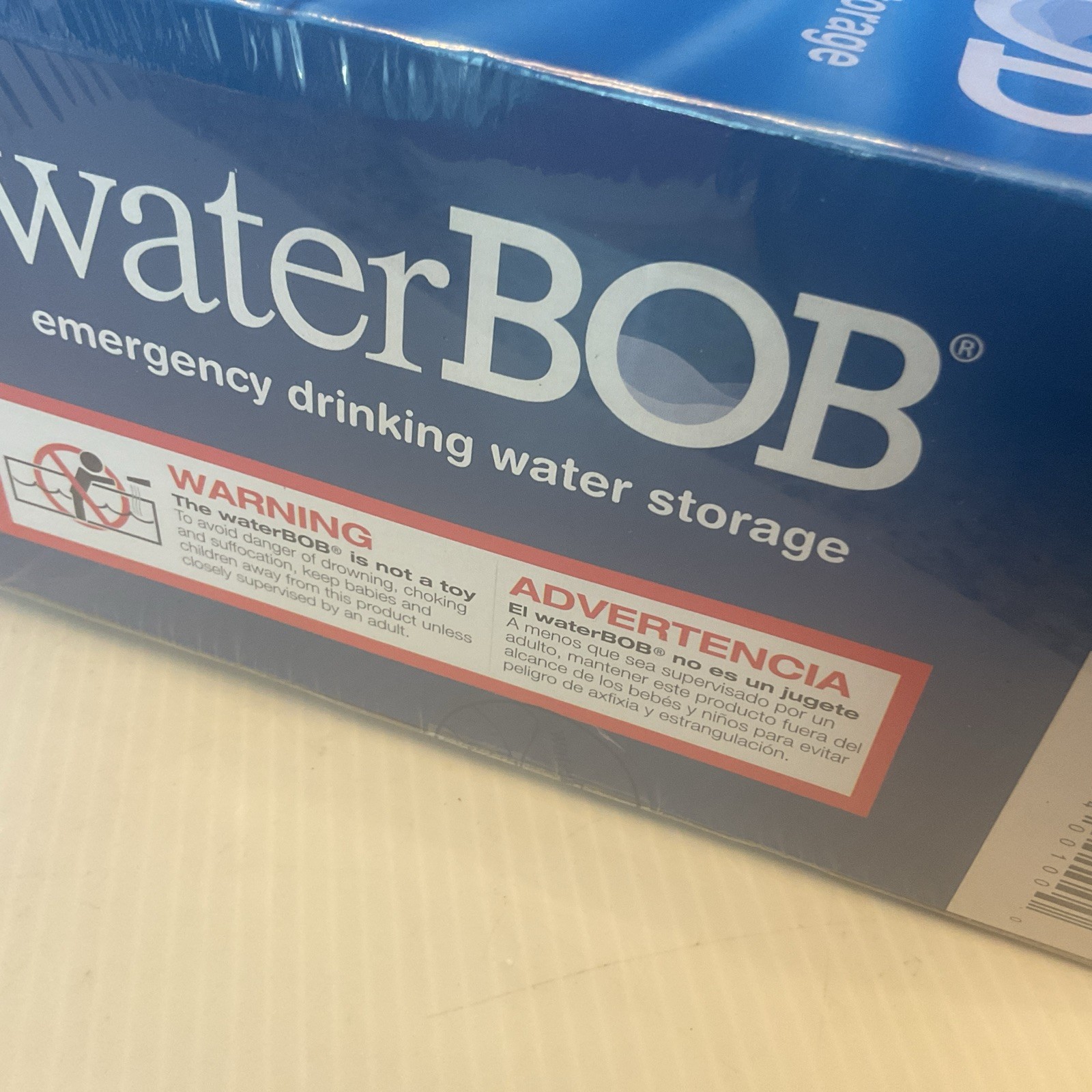 Waterbob Emergency Drinking Water Storage 100 Gallon Survival BRAND NEW SEALED