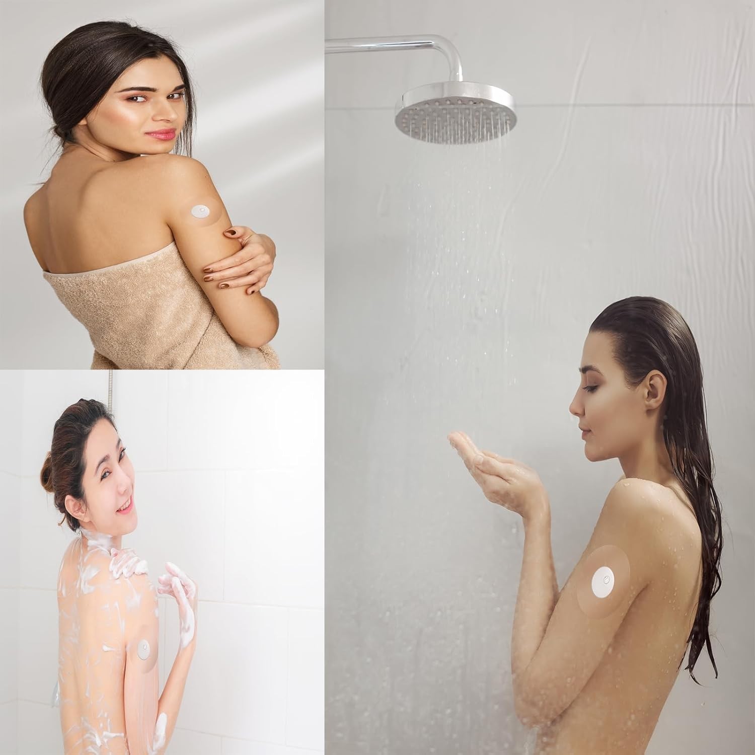 Transparent Waterproof Patches for Freestyle Libre 1/2/3 – 25 Adhesive Strips