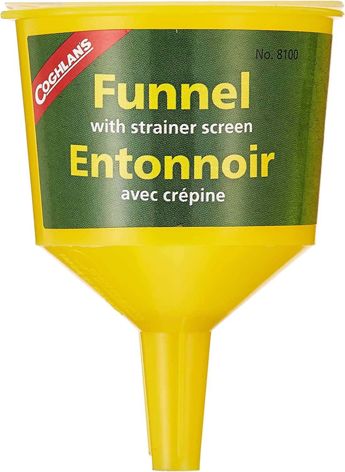 Coghlan’s Fuel Funnel Plastic all purpose mesh filter camping stove lantern