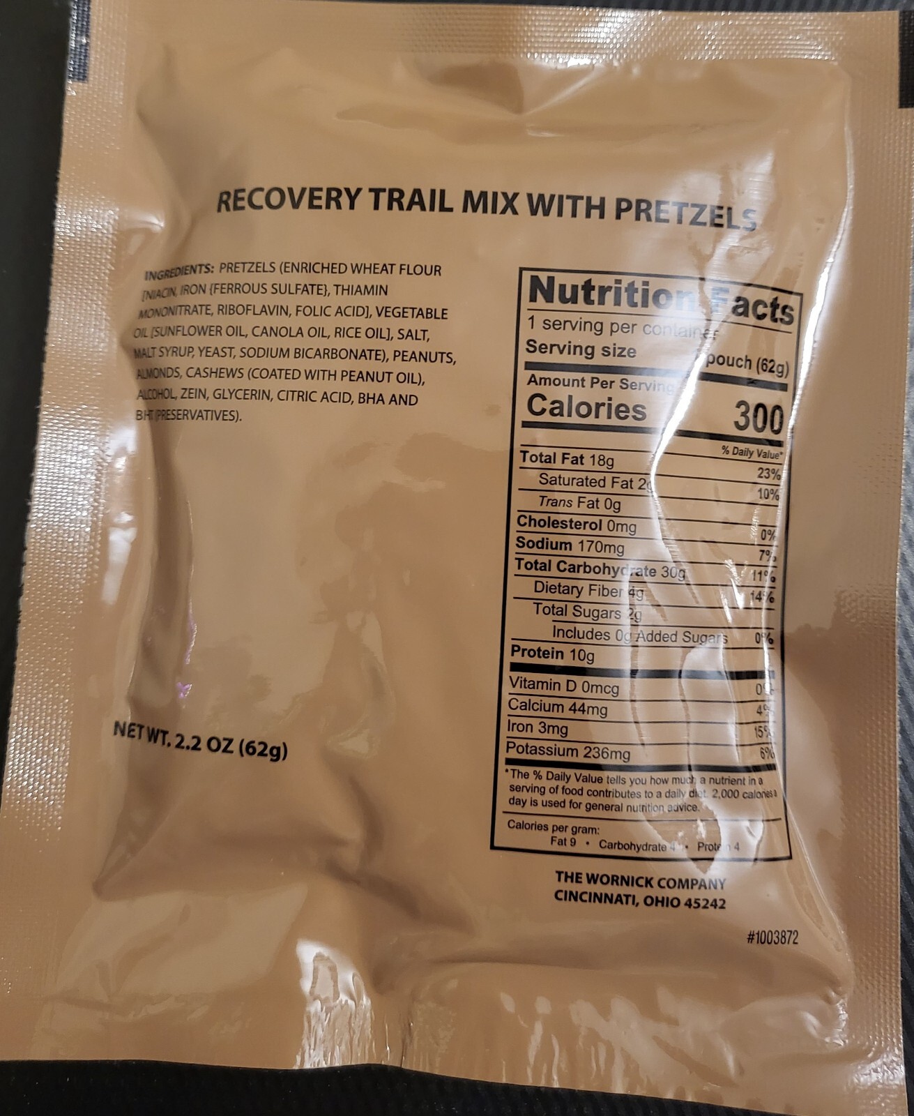 Meals Ready to Eat MREs – XMRE Blueline – Case of 12 Meals -Manufactured 03/2022