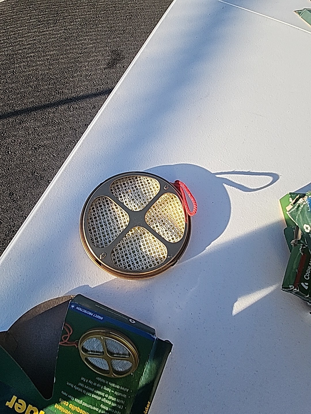 Coghlan’s Mosquito Glass Fiber Mesh Coil Holder Box are messed up