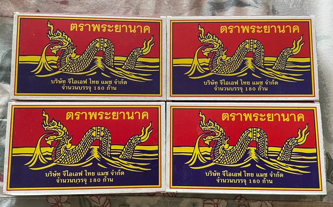 Red Stick Original Phrayanak Thai Wooden Matches Cigar (10Boxes)