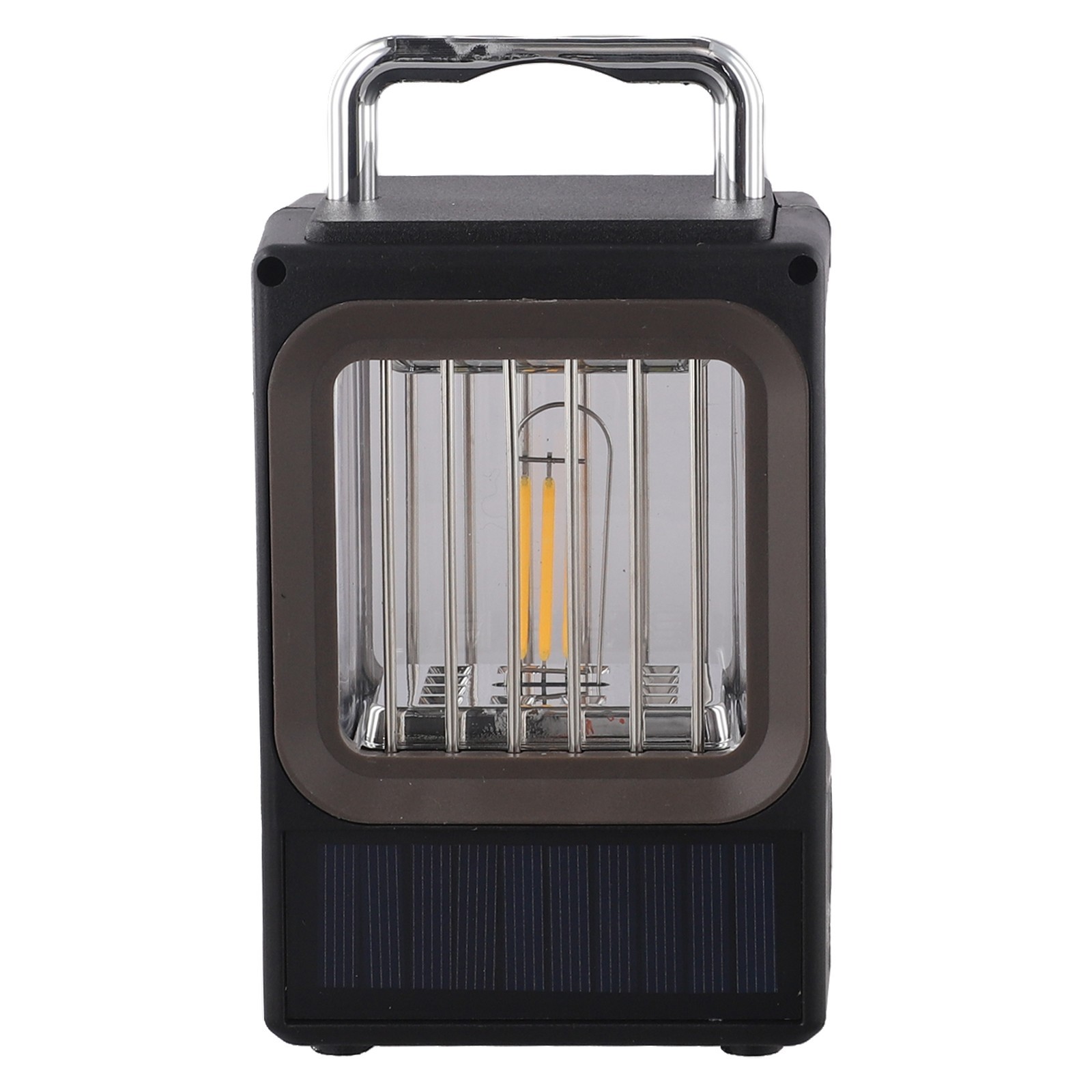 Sleek Design Solar Lamp Offering Convenient Charging Options for Outdoor Use