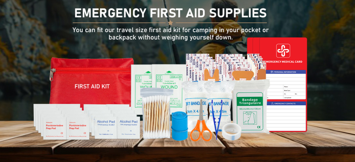 Survival Kit 262Pcs – Gear, First Aid, Tent, Axe, Shovel, Bug Out Bag for All