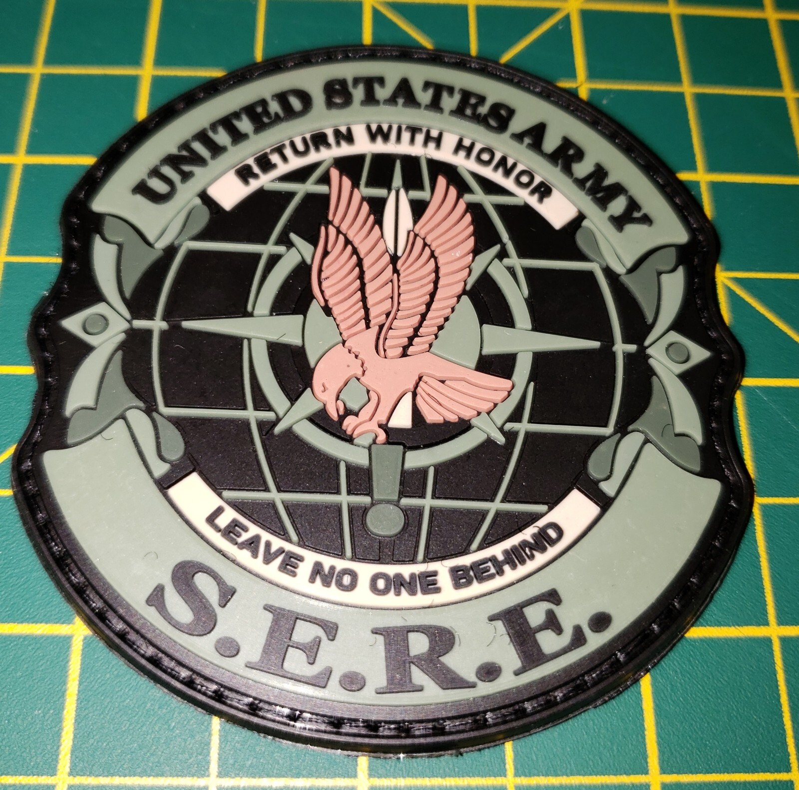 US ARMY SERE SURVIVAL EVASION RESISTANCE ESCAPE PATCH BUG OUT BAG SURVIVAL KIT