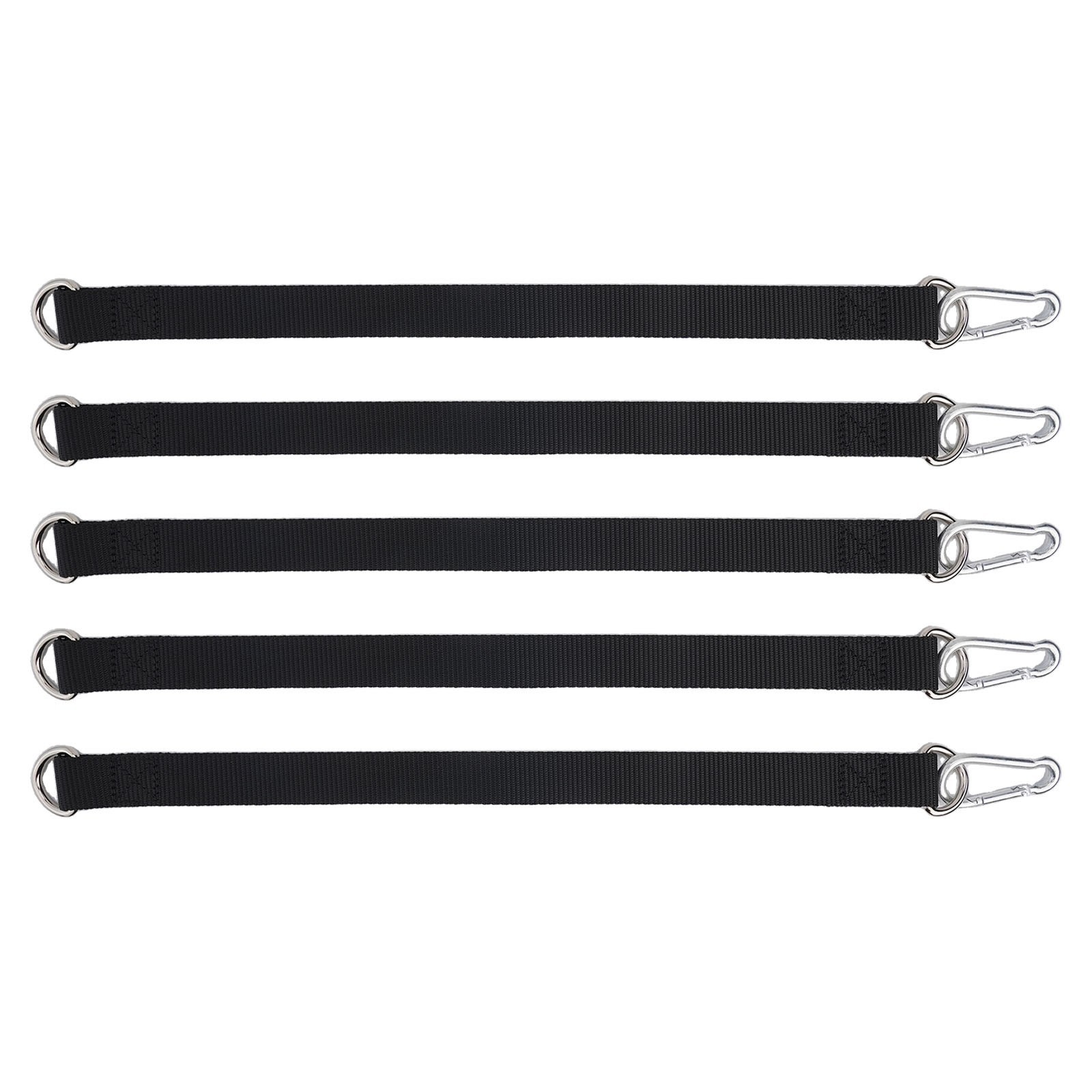 Nylon Tree Swing Straps Kit 5pcs Hanging Belts for Outdoor Fun