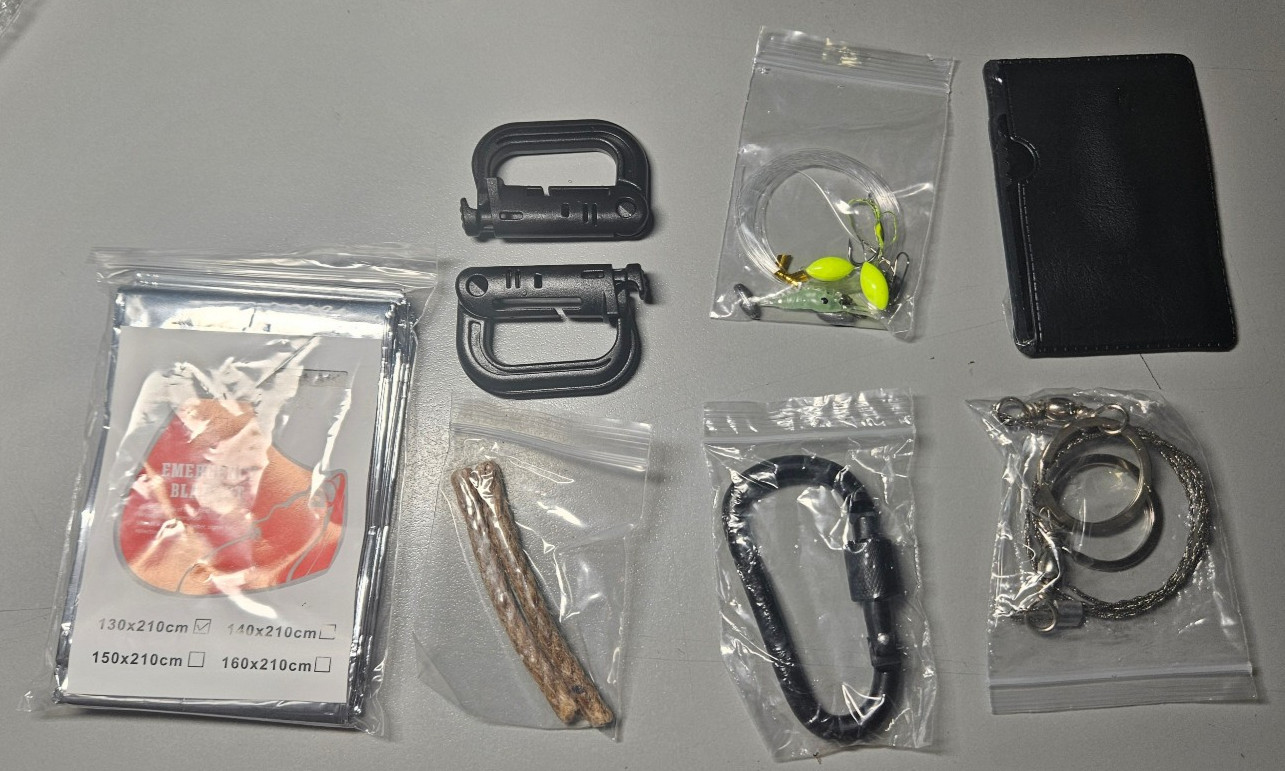 Survival Kit, 252Pcs Survival Gear First Aid Emergency Kit – Brand New!