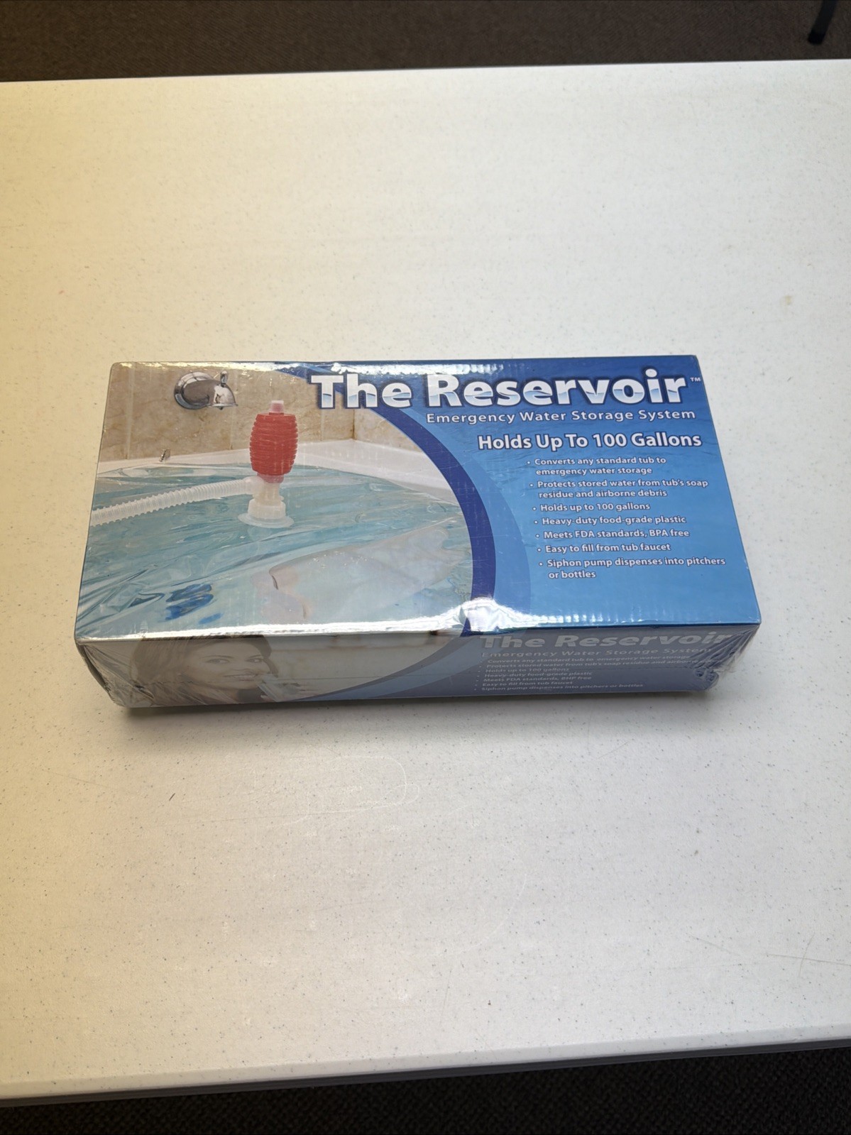 The Reservoir Emergency Water Storage 100 Gallons Sealed WaterBOB Alt Prepper