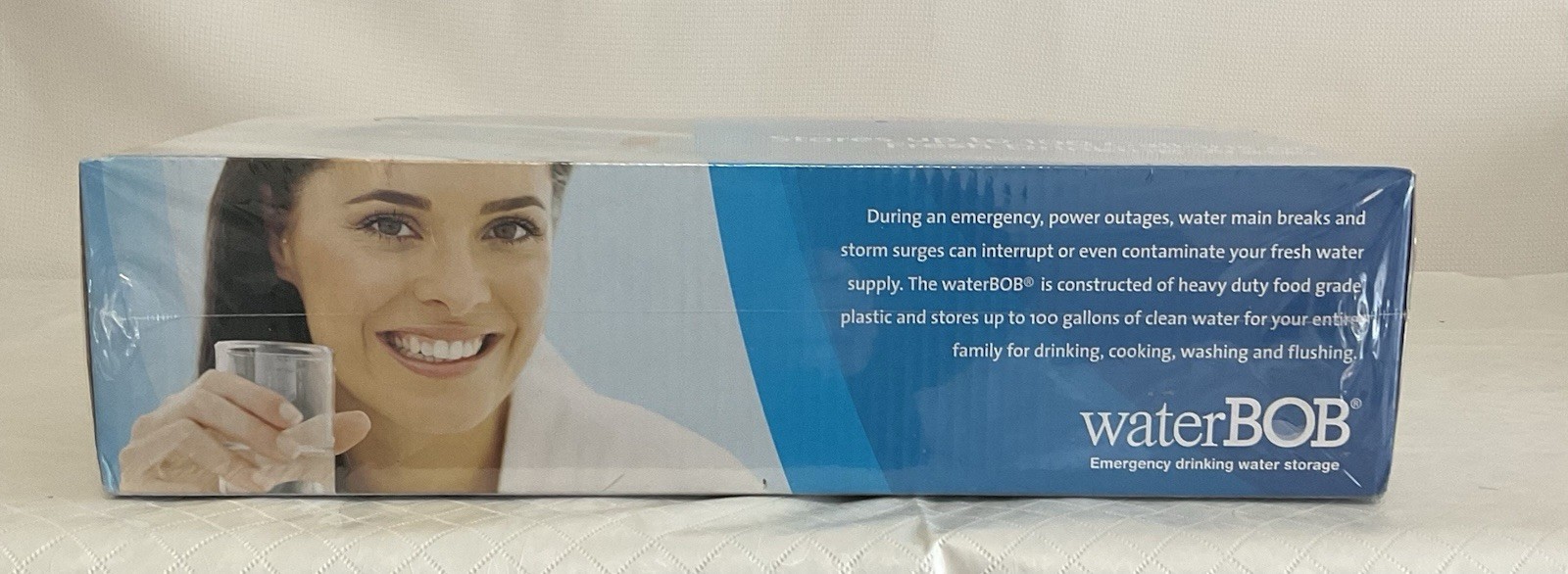 Water BOB Survival Emergency Drinking Fresh Water Storage 100-Gallons Kit-Sealed
