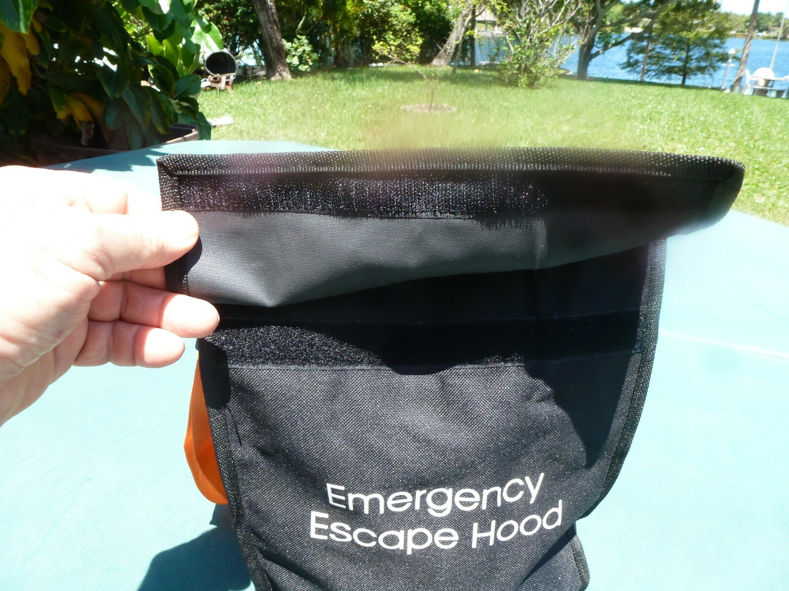 Emergency Escape Hood Bag With Carrying Straps Great For Anything! USA Shipper