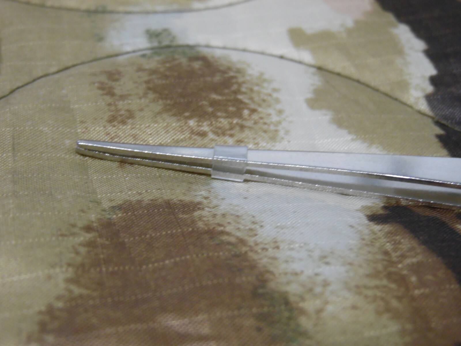 Set of 5 Stainless Steel Tweezers Straight Pointed Tip