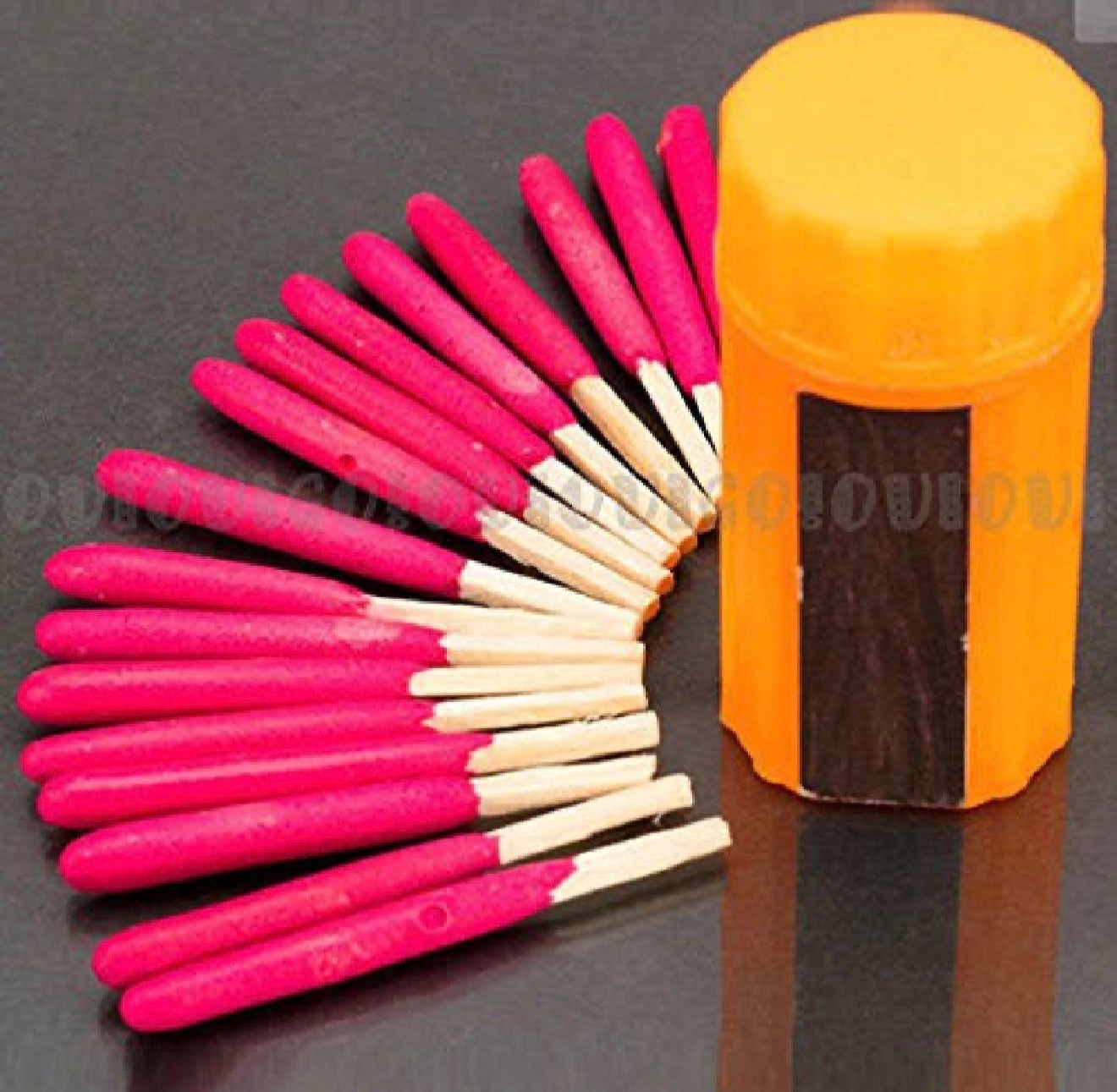 20ct STORM PROOF MATCHES W/CASE 10 Sec. Burn Wind proof Survival