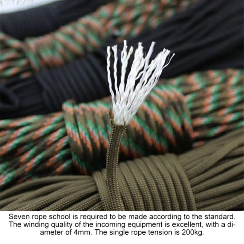 31M Military 9-Core Paracord Rope Outdoor Survival Umbrella Tent Lanyard Strap