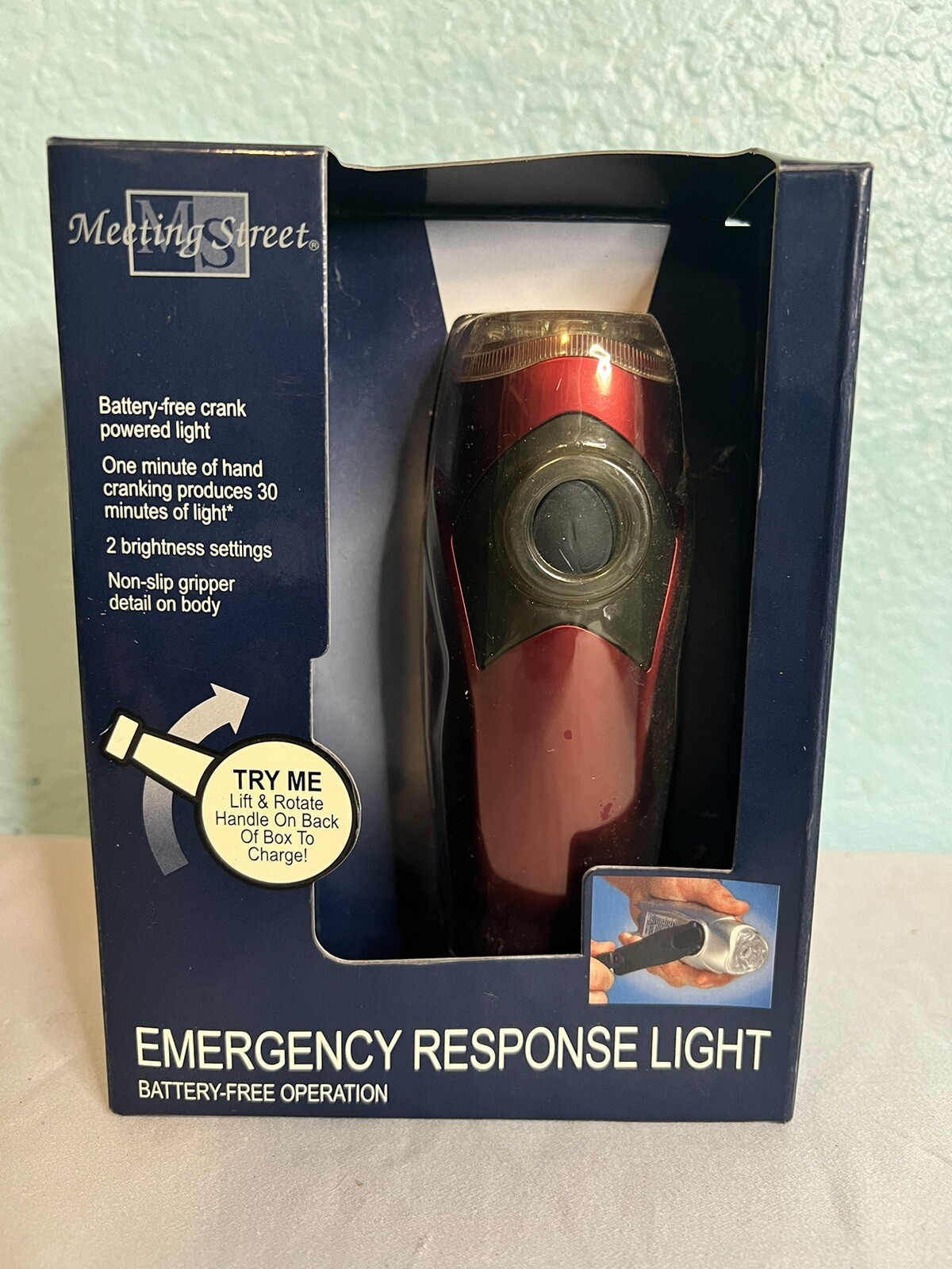 Meeting Street Emergency Response Light Battery Free Operation