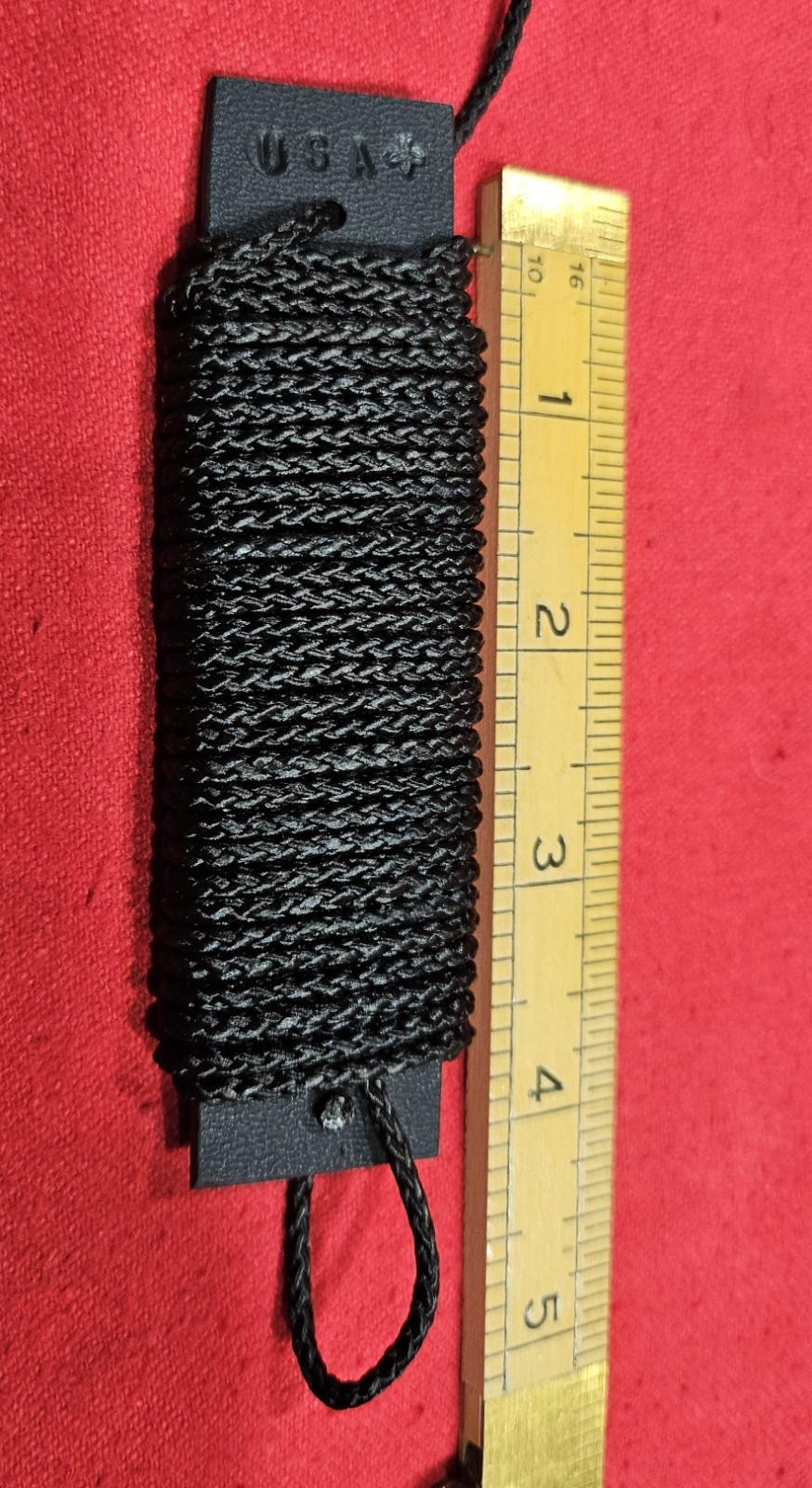 HYPERBEE🐝 Ultra Lite Backpacking Survival Cordage Kydex Spool No.36 Bank Line.