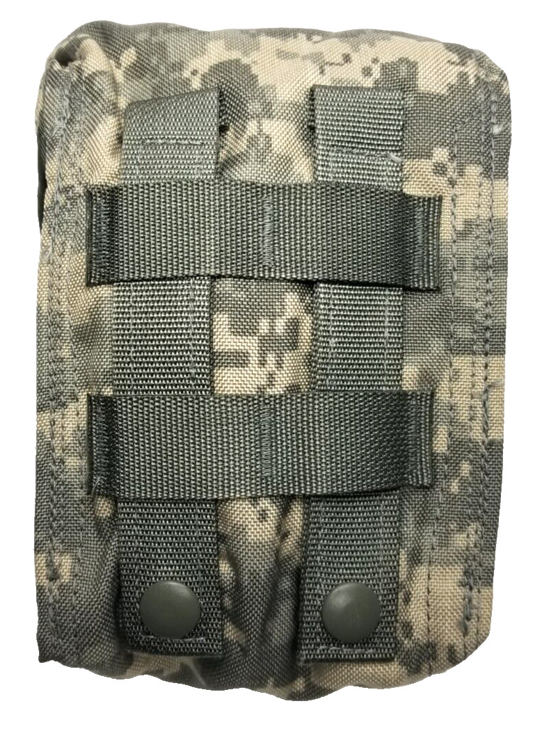 USGI Military ACU Digital MOLLE IFAK First Aid Kit w/ Supplies & TOURNIQUET MINT