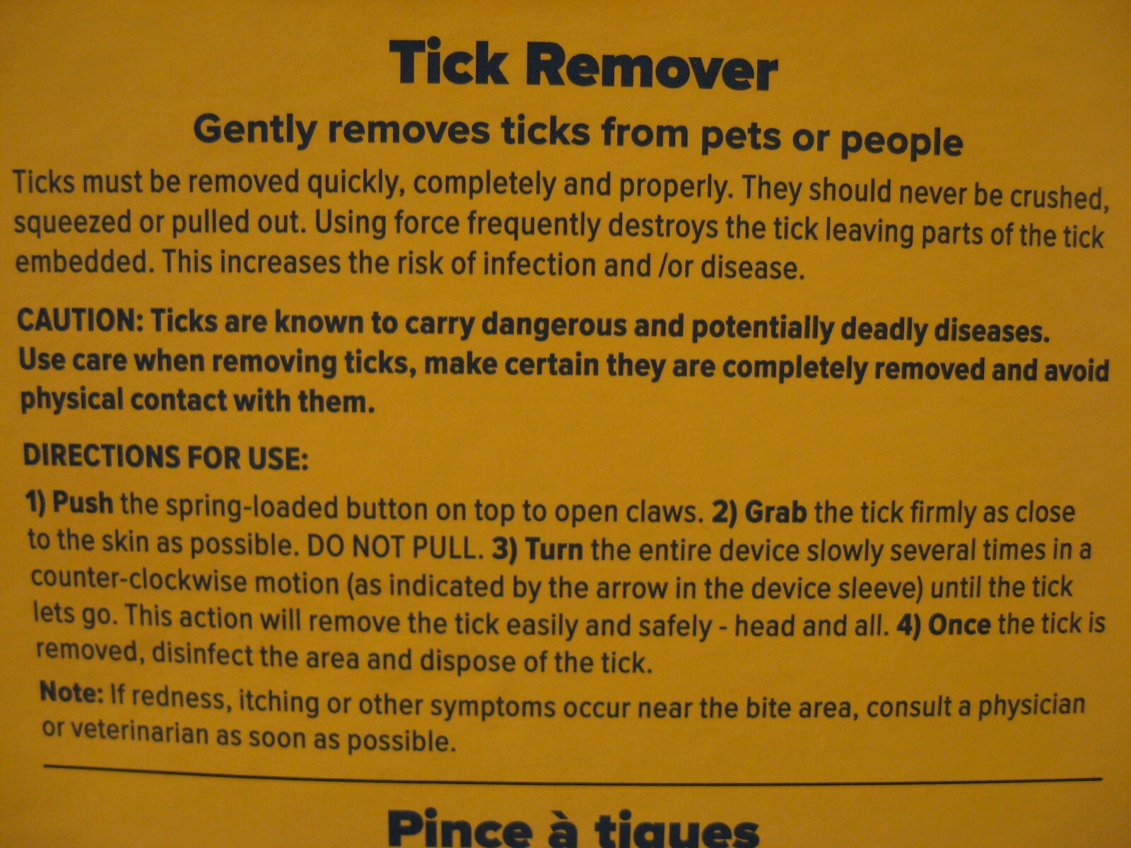 Coghlan’s Tick Remover Tool – Removes Ticks Intact – No Direct Contact – 0015