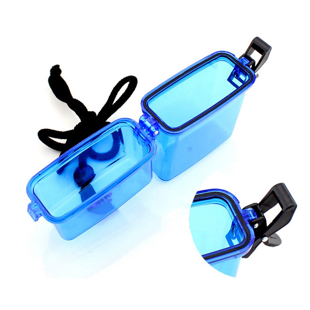 Translucent Waterproof Box For Camping Fishing Swimming Keys And Money