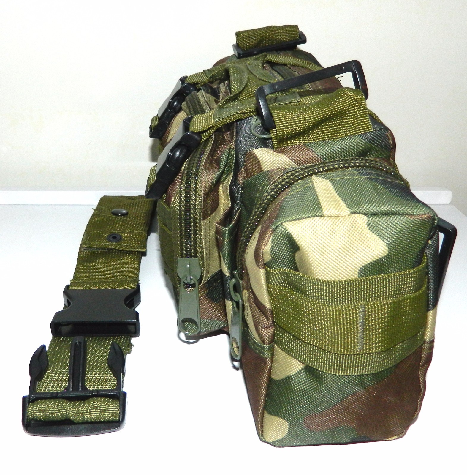 Molle Waist Shoulder Camping Hiking Tactical Utility Military Bag Pack Pouch NEW