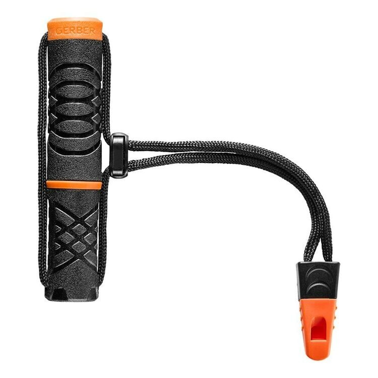 $35 Gerber Survival Kit: Pocket Knife, Fire Starter/Whistle, Sharpener 31-004134